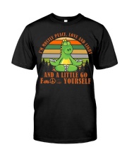 GO FUCK YOURSELF SCIENCE Classic T-Shirt tile
