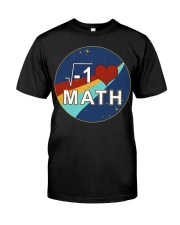 I HATE MATH Classic T-Shirt tile