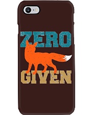zero fox given Phone Case i-phone-8-case