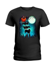 Dachshund - Halloween Ladies T-Shirt thumbnail