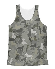 Camo Rottweiler All-over Unisex Tank thumbnail
