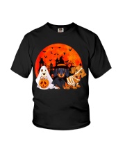 Dachshund - Halloween Youth T-Shirt thumbnail