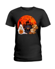 Dachshund - Halloween Ladies T-Shirt thumbnail