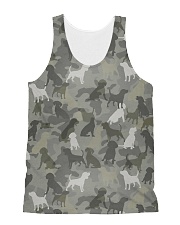 Camo Beagle All-over Unisex Tank thumbnail