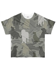 Golden Retriever - Camouflage All-over T-Shirt front