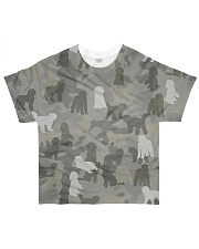 Camo Goldendoodle All-over T-Shirt front