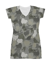 Camo Pomeranian All-over Dress thumbnail