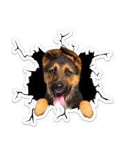 German Shepherd Sticker - Single (Vertical) front