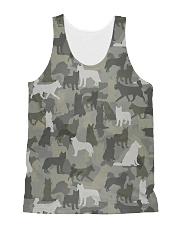 Camo Husky All-over Unisex Tank thumbnail