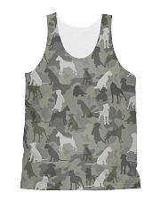 Camo Boxer All-Over Unisex Tank tile