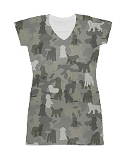 Camo Labradoodle All-over Dress thumbnail