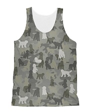 Camo Labradoodle All-over Unisex Tank thumbnail