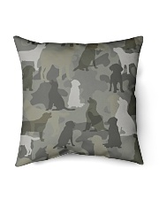 Labrador Retriever - Camouflage Indoor Pillow - 18” x 18” thumbnail