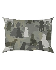 Labrador Retriever - Camouflage Rectangular Pillowcase thumbnail