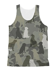 Labrador Retriever - Camouflage All-over Unisex Tank thumbnail