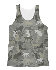 Camo Cat All-over Unisex Tank thumbnail