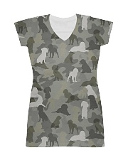 Camo English Springer Spaniel All-Over Dress tile