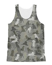 Camo English Springer Spaniel All-Over Unisex Tank tile