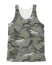Camo Rhodesian Ridgeback All-over Unisex Tank thumbnail