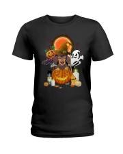 Dachshund - Halloween Ladies T-Shirt thumbnail