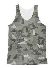 Camo Great Pyrenees All-over Unisex Tank thumbnail