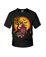 Dachshund - Halloween Youth T-Shirt thumbnail