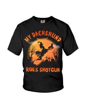 Dachshund - Halloween Youth T-Shirt thumbnail