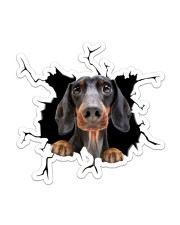 Dachshund Sticker - Single (Vertical) front
