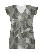 Camo Golden Retriever All-over Dress thumbnail