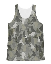 Camo Golden Retriever All-over Unisex Tank thumbnail