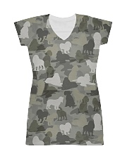 Camo American Cocker Spaniel All-over Dress thumbnail