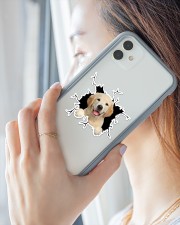 Labrador Retriever Yello Sticker - Single (Vertical) aos-sticker-single-vertical-lifestyle-front-29