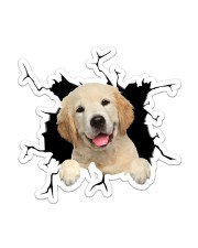 Labrador Retriever Yello Sticker - Single (Vertical) front