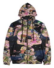 shirt - 01 Men's All Over Print Full Zip Hoodie thumbnail