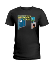 come on harry we want to say goodnight to you shirt Ladies T-Shirt tile