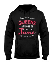 Queens Are Born In June Shirts Hooded Sweatshirt thumbnail