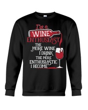 WINE LOVERS Crewneck Sweatshirt thumbnail
