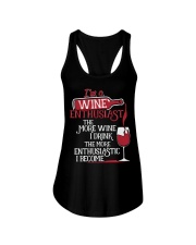 WINE LOVERS Ladies Flowy Tank thumbnail