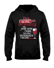 WINE LOVERS Hooded Sweatshirt thumbnail
