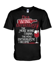WINE LOVERS V-Neck T-Shirt thumbnail