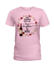 WINE LOVERS Ladies T-Shirt front