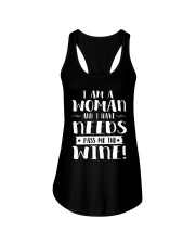 WINE LOVERS Ladies Flowy Tank thumbnail