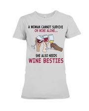WINE LOVERS Premium Fit Ladies Tee thumbnail