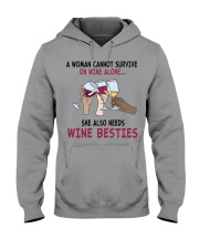 WINE LOVERS Hooded Sweatshirt thumbnail