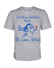 MOST LIKELY TO DRINK ALL THE WINE V-Neck T-Shirt thumbnail