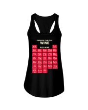 Periodic Table Red Wine Ladies Flowy Tank thumbnail