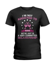 WINE LOVERS Ladies T-Shirt front