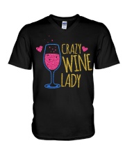 WINE LOVERS V-Neck T-Shirt thumbnail