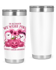 Breast cancer awareness 20oz Tumbler tile