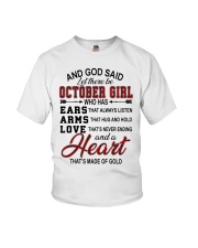 October girl Youth T-Shirt tile